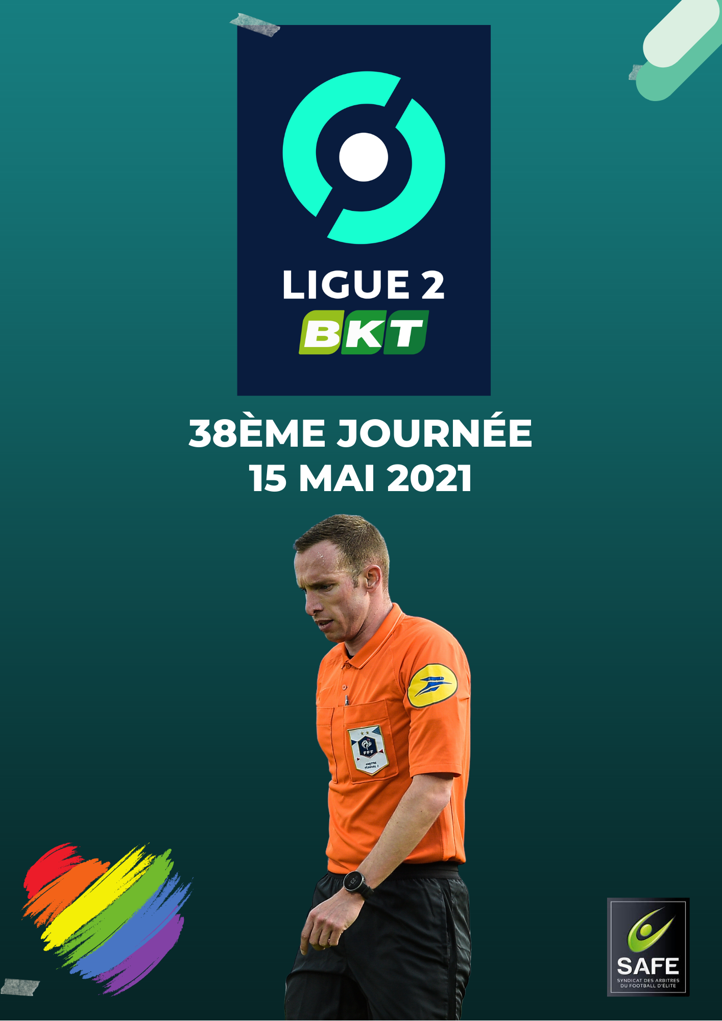Désignations 38ème journée de Ligue 2